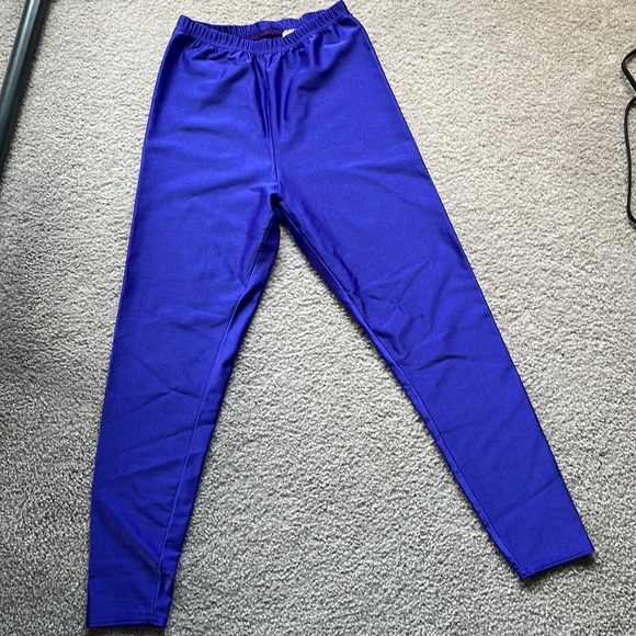 Vintage Pants - Vintage spandex leggings size medium